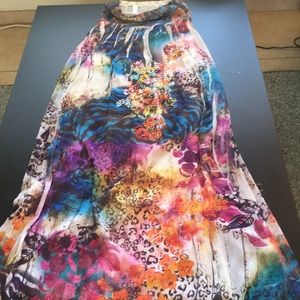 Gorgeous Colorful Maxi Dress